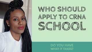 Are You Smart Enough For Crna School?