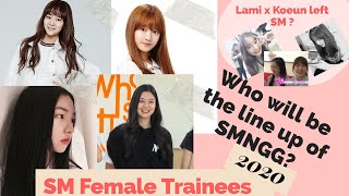 SM Female Trainees / SR20G for SMNGG | 2020 update
