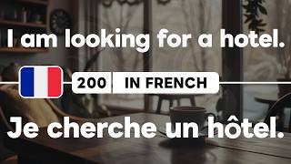 🇫🇷 200 French Phrases 49 Patterns for Beginners Part 10