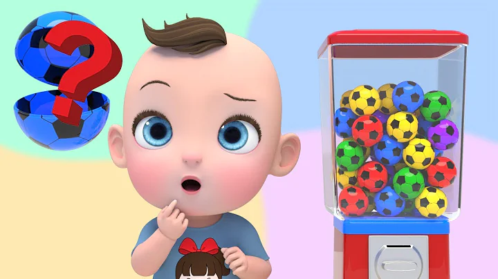 What is this? Gumball ⚽️ Toy Song! | Itsy Bitsy Spider Nursery Rhymes Playground | Baby & Kids Songs