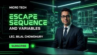 Escape Sequences And Variables in C Programming | Easy to Advanced Tutorial🖥️