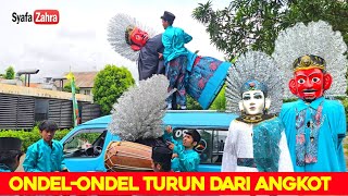 Ondel Ondel Turun Dari Mobil, Ondel Ondel Setu Babakan