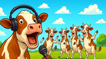 Cow funny dance 00 Menggembalakan Sapi Jinak Setiap Sore -Sapi Menari, Suara Sapi, Sapi, Sapi Lucu,