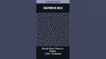 🤯 Can YOU Solve These 60-Sec Mazes?