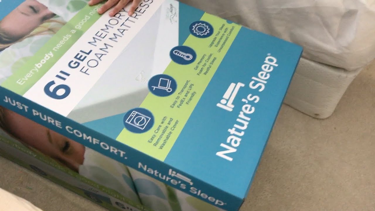 nature s sleep memory foam mattress infused memory natures sleep 6 nature s sleep memory foam mattress infused memory natures sleep 6