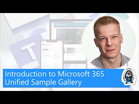 Introduction to Microsoft 365 Unified Sample Gallery
