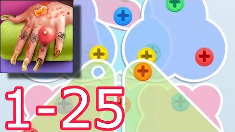 Screw Frenzy ASMR Level 1-25 Walkthrough Gameplay