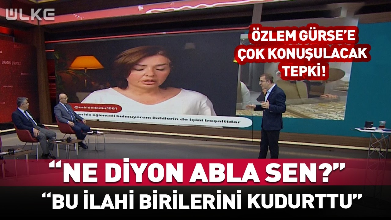 “Derdin Ne Senin? Sanane Abla!” Özlem Gürses’e Canlı Yayında Flaş Tepki!