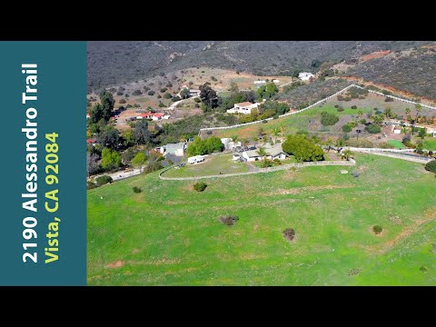 2190 Alessandro Trail, Vista, CA home video tour
