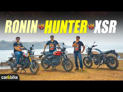 Yamaha XSR 155 vs Royal Enfield Hunter 350 vs TVS Ronin 225 | Which One Should You Buy?