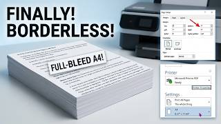 How to Print Full A4 size Paper in MS Word