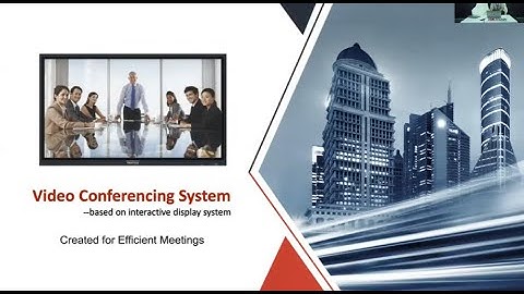 Recording Hikvision Video Conferencing System Webinar