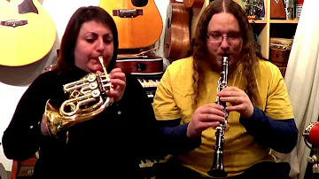 Contradanza - Mini French Horn & Sopranino Clarinet Duo