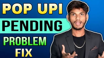  💰 Pop UPI Payment Pending Problem 😟 | Pop UPI Pending Payment Fix 🔧 | Pending Kaise Sahi Kare