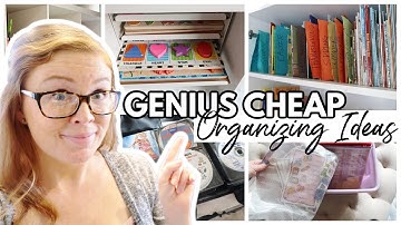 SIMPLE (& CHEAP) ORGANIZATION FOR BOOKS 📚 + DVDS 💿 + PUZZLES 🧩 + GAMES 🎲 || MEGA MOTIVATION COLLAB