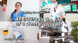 48 HOURS IN DENTAL SCHOOL  STRESSFUL but REALISTIC vlog!