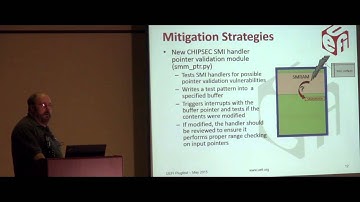 UEFI Firmware - Securing SMM