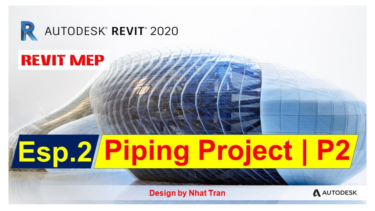 Revit MEP 2020 B i 2 Piping Project P2 Nhat Tran YouTube