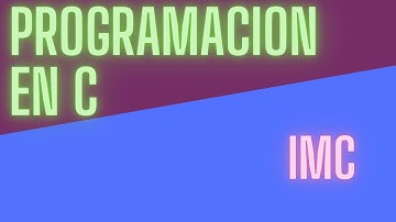 Calculo del Indice de Masa Corporal (IMC) | Ejercicios programación en C