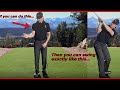 Simplify your golf backswing with shallow arms  effortless pure golf shots