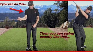 Simplify Your Golf Backswing With Shallow Arms | Effortless Pure Golf Shots screenshot 3