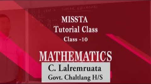 CLASS   X CHAPTER 4 GRAPH