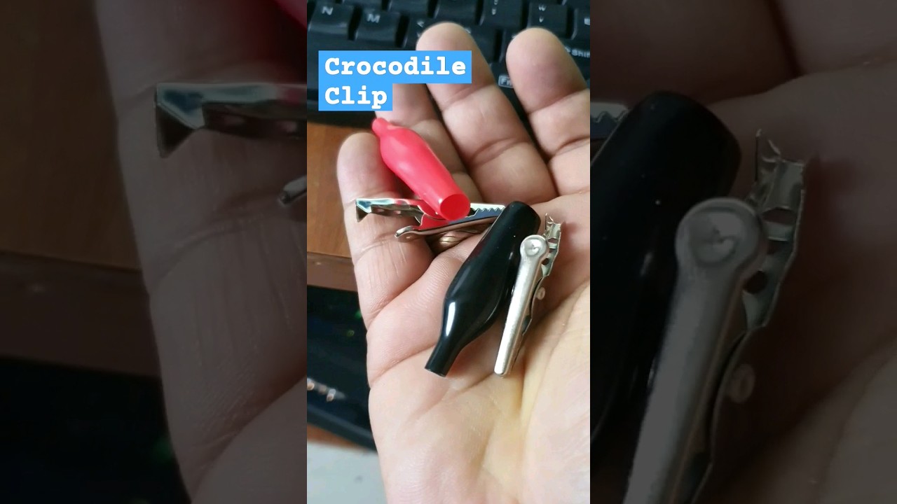 Insulated Alligator Clips Set | Amanullah Enterprise (06 Pcs)