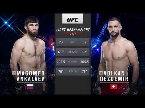 Magomed Ankalaev Vs Volkan Oezdemir UFC 267