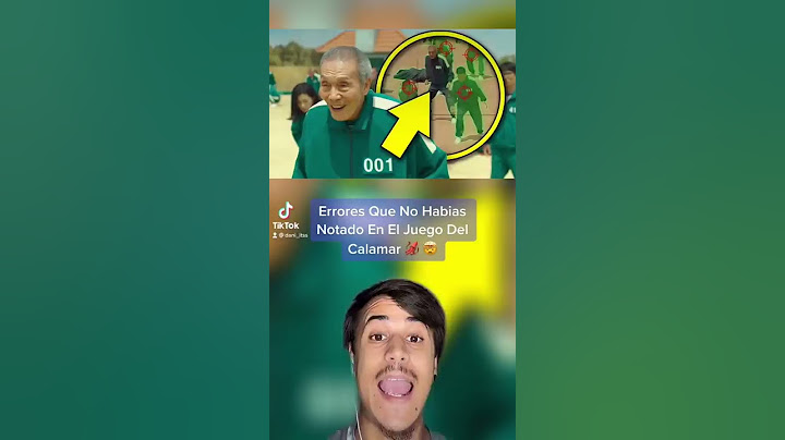 Errores Que No Habías Notado Del Juego Del Calamar 🦑 😳 #shorts