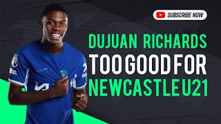 Dujuan Richards too good for Newcastle U21