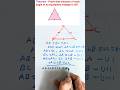 Prove that Measure of each Angle of an Equilateral triangle is 60⁰ || # shorts
