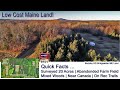 Land For Sale In Maine Video | Bridgewater Maine Real Estate Land | MOOERS REALTY 9101