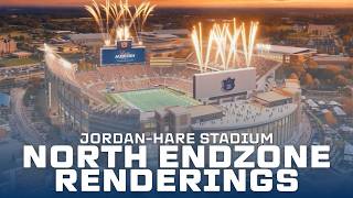 Flythrough Of Jordan-Hare Stadium North End Zone Project Renderings