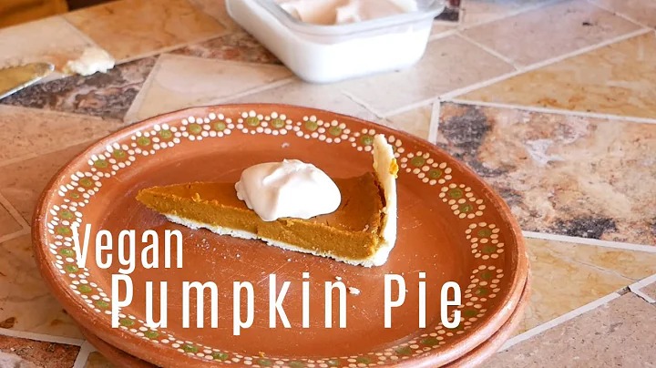 Pumpkin Pie! Thick & Lush Pumpkin Pie Recipe | Veg...