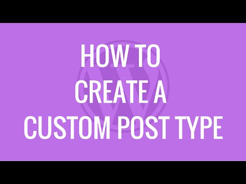 How to create a custom post type using Easy Content Types