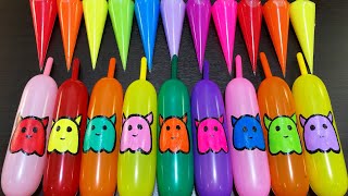 MAKING SLIME WITH PIPING BAG VS BALLOON ! SATISFYING VIDEOS #6603