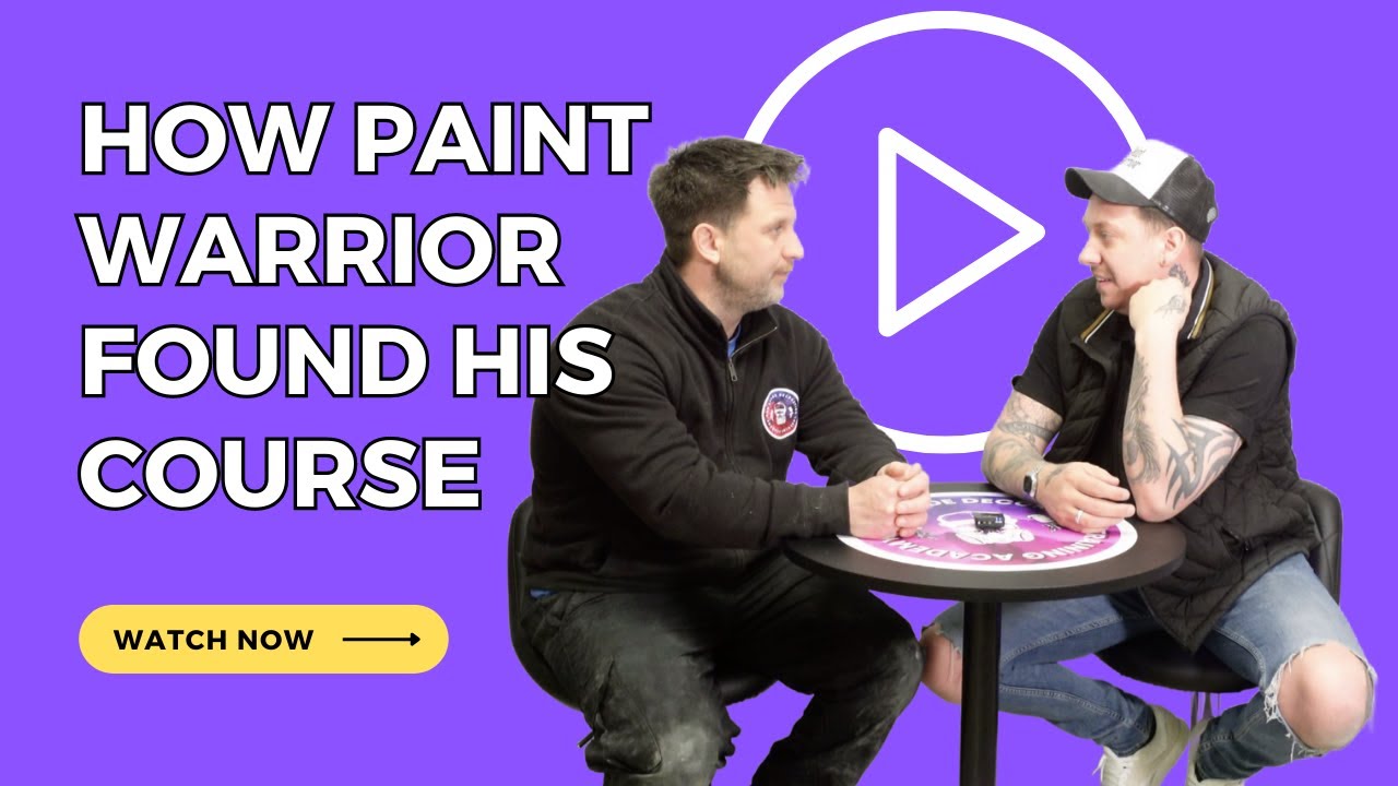 Learning to spray How an online spraying course could help you with Paint Warrior YouTube