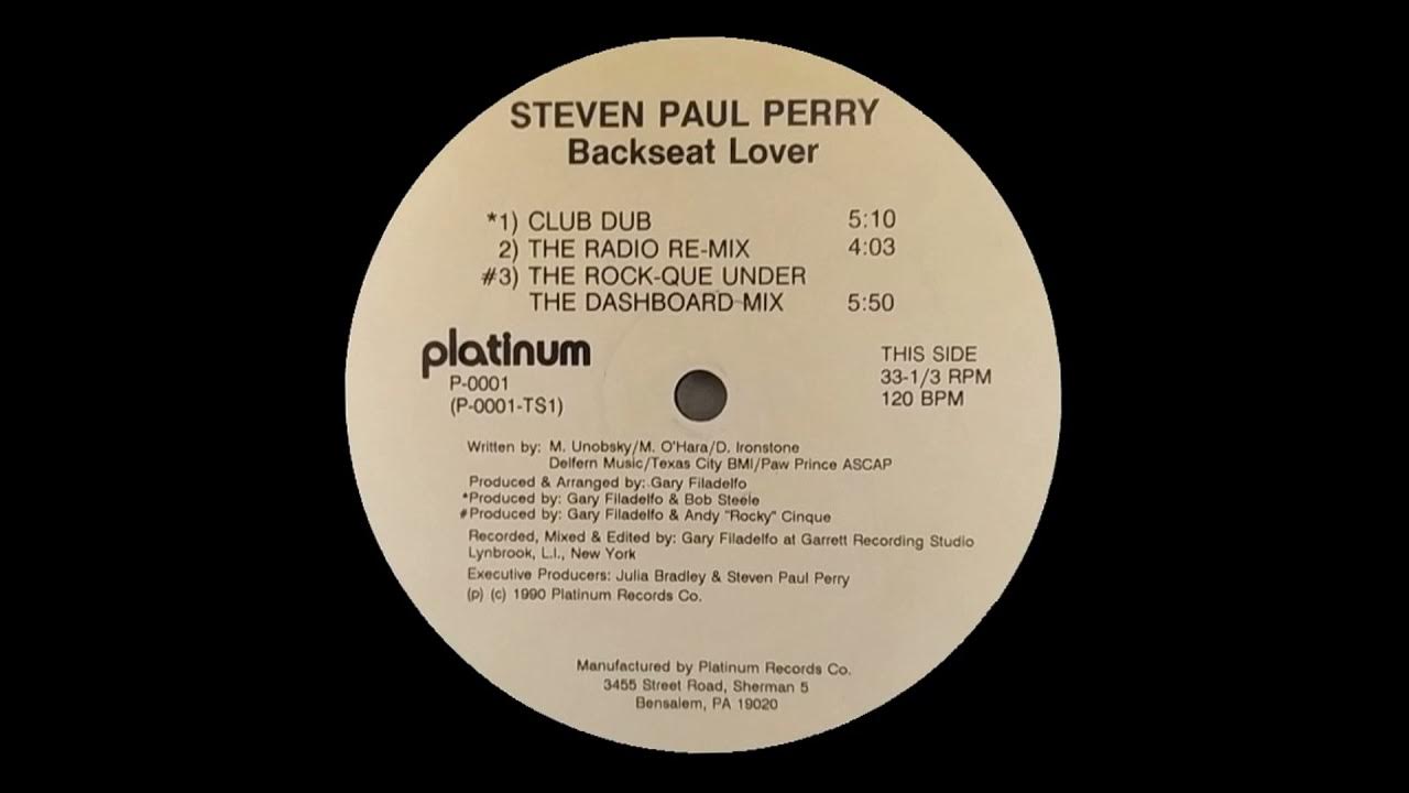 Steven Paul Perry Backseat Lover (12'' Single) [24Bit Vinyl