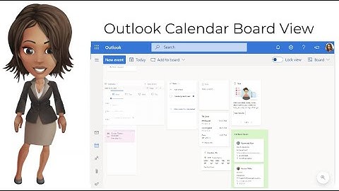 Outlook Online Calendar Board View: BYOB