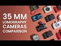 Lomography 35 mm film cameras overview  comparison