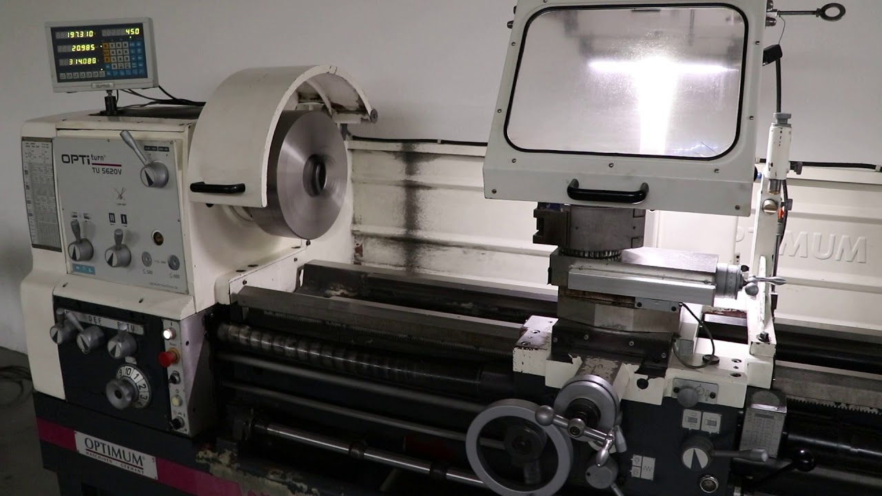 L & Z Drehmaschine Optimum Optiturn TU 5620 V