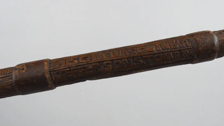 Late 19th Century Walking Stick, Carved by Thomas ...