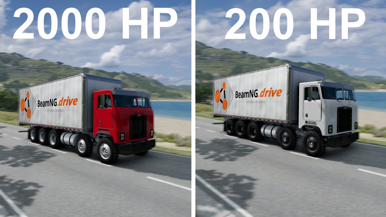 90 Tonla Her Kazada Beygirim Azalıyor! │ Beam.ng Drive