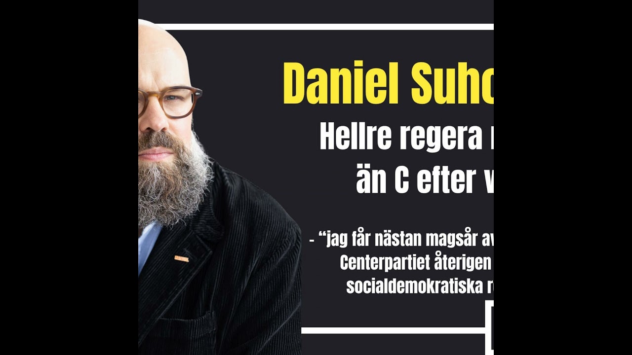 Daniel Suhonen: Hellre regera med KD än C