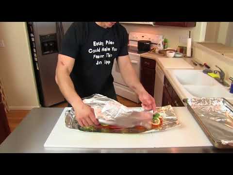 Dilly Chili Roasted Alaskan King Salmon - Paleo Cooking with Nick Massie