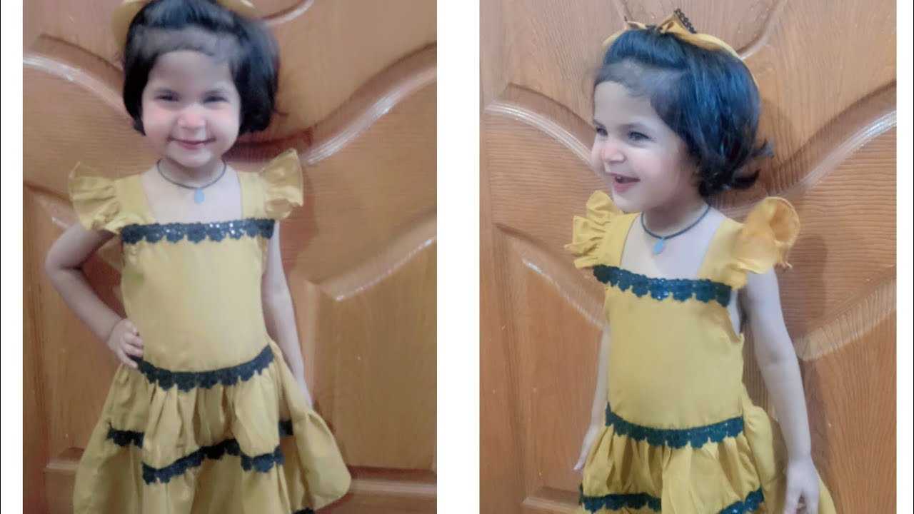 Miss Samina R Baby Girl beautiful frock design💯💗 / Full Stitch / Made by Miss Samina ...
