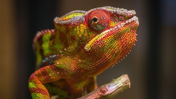 Color Changing Chameleon | Relaxing Music