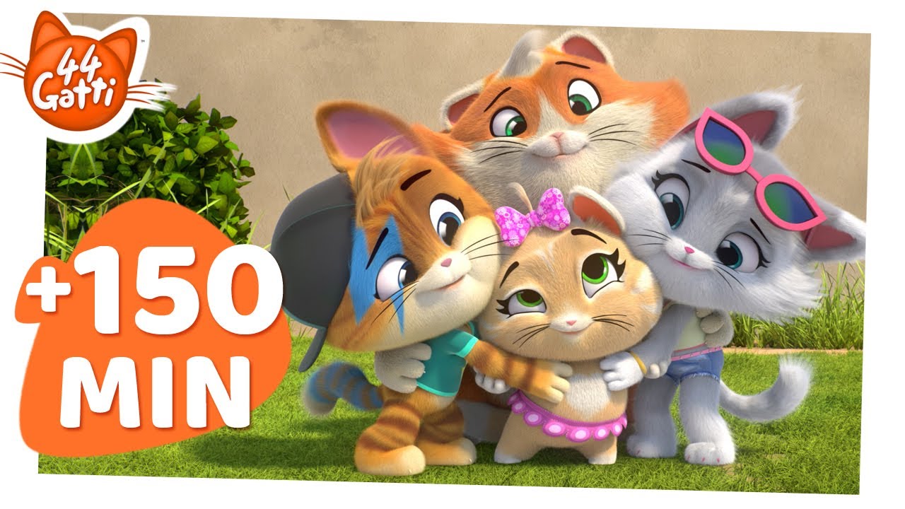 @44GattiIT | 150 MINUTI con i Buffycats | Tutti i Momenti Gattastici!