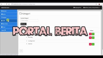 Sistem Portal Berita berbasis Web