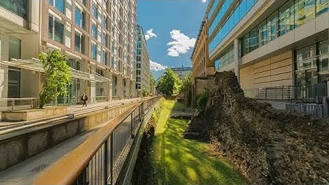 Traditional And Modern Architecture Stock Video